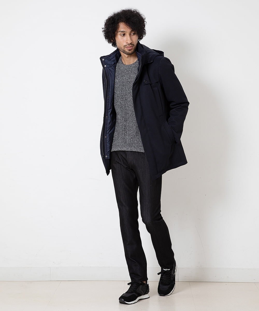 MNLTP50170 MICHEL KLEIN HOMME(ミッシェルクラン オム) 【2022年モデル】プレビアベーシックパンツ ブラック(94)
