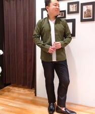 MNLTP55190 MICHEL KLEIN HOMME(ミッシェルクラン オム) プレビアベーシックスラックス ネイビー(57)