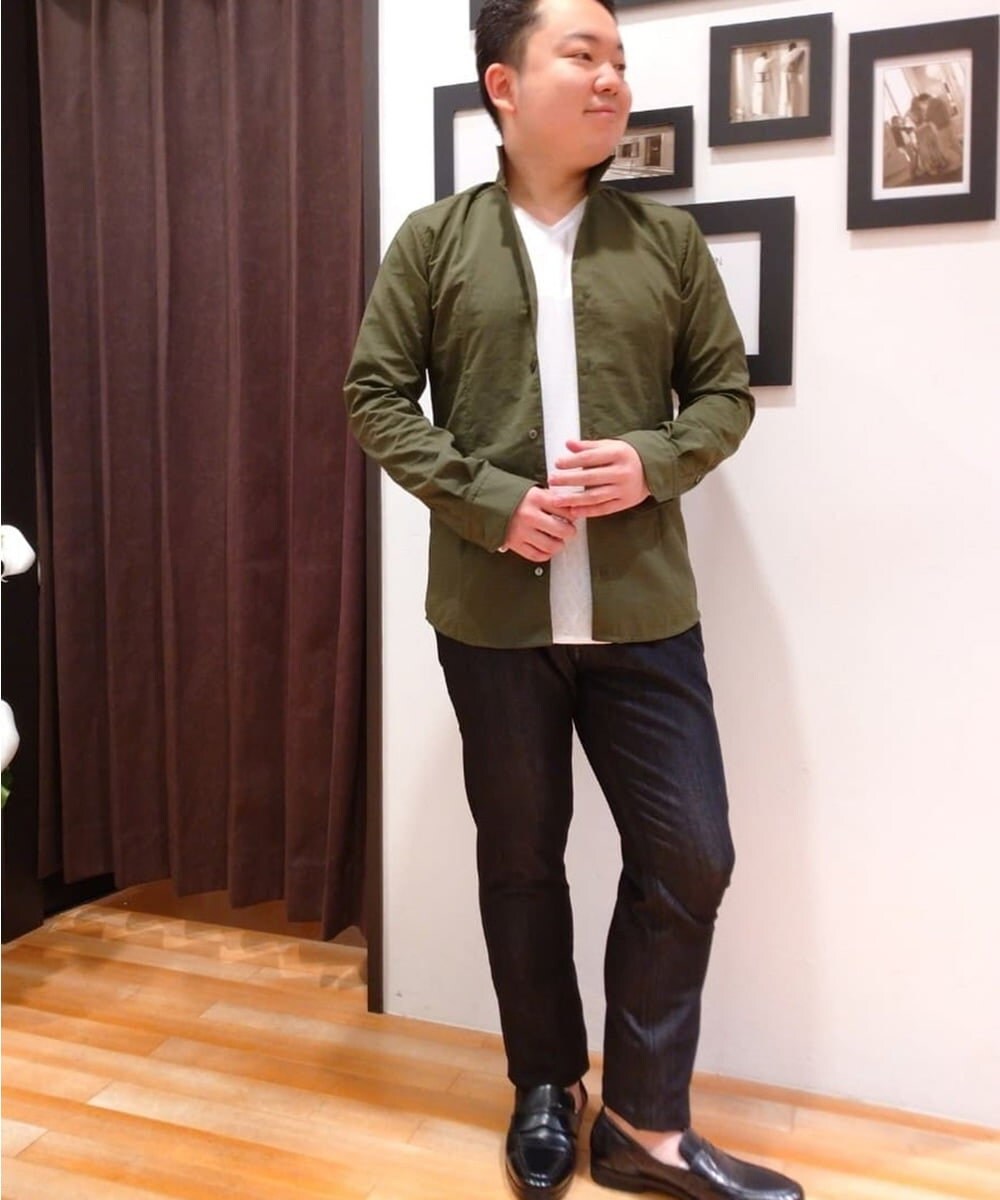 MNLTP55190 MICHEL KLEIN HOMME(ミッシェルクラン オム) プレビアベーシックスラックス ネイビー(57)