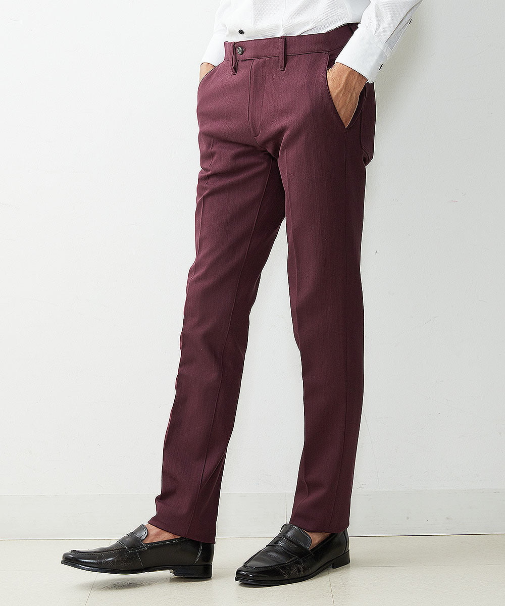 MNLTP55190 MICHEL KLEIN HOMME(ミッシェルクラン オム) プレビアベーシックスラックス パープル(78)