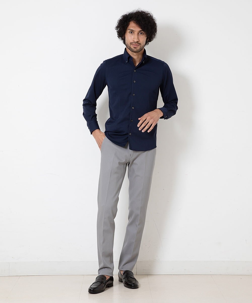 MNLTP55190 MICHEL KLEIN HOMME(ミッシェルクラン オム) プレビアベーシックスラックス グレー(92)