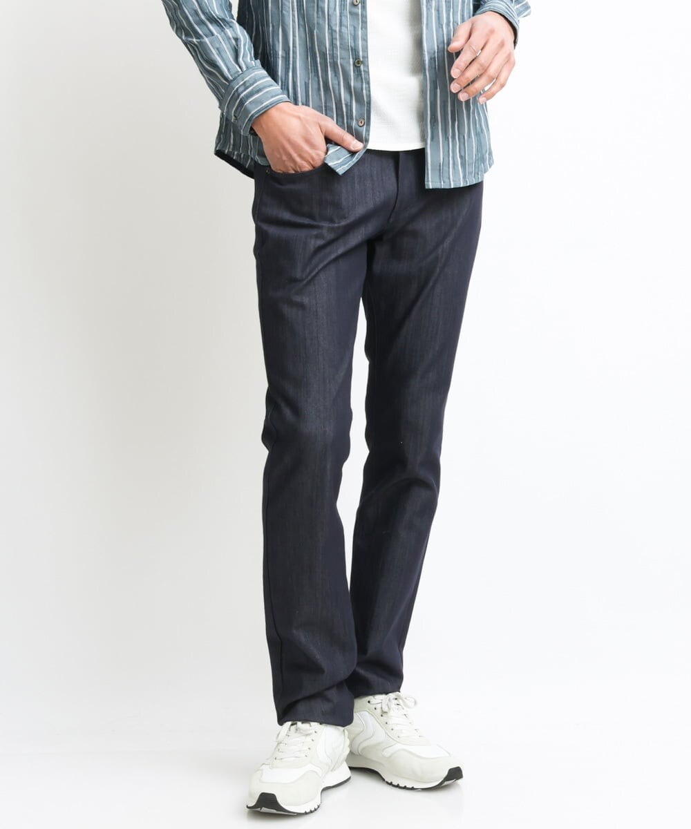 MNLTS50170 MICHEL KLEIN HOMME 【2023年モデル】プレビアシャンブレーパンツ
