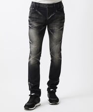 MNLTV21330 MICHEL KLEIN HOMME(ミッシェルクラン オム) 《日本製》ブラックオーシャンデニムパンツ ブラック