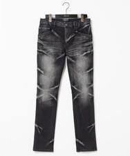 MNLTV21330 MICHEL KLEIN HOMME(ミッシェルクラン オム) 《日本製》ブラックオーシャンデニムパンツ ブラック