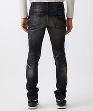 MNLTV21330 MICHEL KLEIN HOMME(ミッシェルクラン オム) 《日本製》ブラックオーシャンデニムパンツ ブラック