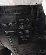 MNLTV21330 MICHEL KLEIN HOMME(ミッシェルクラン オム) 《日本製》ブラックオーシャンデニムパンツ ブラック