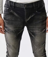 MNLTV21330 MICHEL KLEIN HOMME(ミッシェルクラン オム) 《日本製》ブラックオーシャンデニムパンツ ブラック