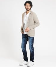 MNLTV26330 MICHEL KLEIN HOMME(ミッシェルクラン オム) 《日本製》ブルーオーシャンデニムパンツ ネイビー