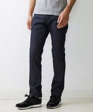 MNLTV50170 MICHEL KLEIN HOMME(ミッシェルクラン オム) 【2023年秋モデル】プレビアシャンブレーパンツ ネイビー(57)