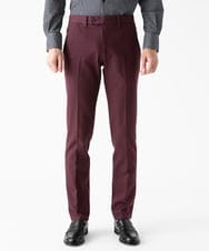 MNLTV55190 MICHEL KLEIN HOMME(ミッシェルクラン オム) 【撥水】プレビアシャンブレースラックスパンツ パープル