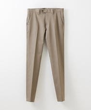 MNLTV55190 MICHEL KLEIN HOMME(ミッシェルクラン オム) プレビアシャンブレースラックスパンツ 撥水 ベージュ