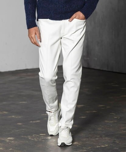 MNLTV61190 MICHEL KLEIN HOMME プレビアヘリンボン