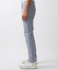 MNLTW50170 MICHEL KLEIN HOMME(ミッシェルクラン オム) プレビアシャンブレー5ポケットパンツ 撥水 ライトブルー