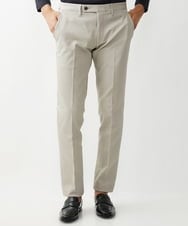 MNLTW55190 MICHEL KLEIN HOMME(ミッシェルクラン オム) プレビアシャンブレースラックスパンツ 撥水 ベージュ