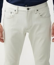 MNLTX50170 MICHEL KLEIN HOMME(ミッシェルクラン オム) プレビアシャンブレー5ポケットパンツ 撥水 ベージュ