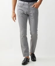 MNLTX50170 MICHEL KLEIN HOMME(ミッシェルクラン オム) プレビアシャンブレー5ポケットパンツ 撥水 グレー