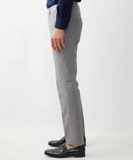MNLTX55190 MICHEL KLEIN HOMME(ミッシェルクラン オム) プレビアシャンブレースラックスパンツ 撥水 グレー