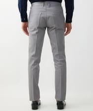 MNLTX55190 MICHEL KLEIN HOMME(ミッシェルクラン オム) プレビアシャンブレースラックスパンツ 撥水 グレー