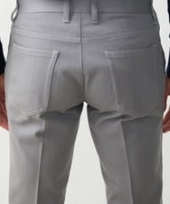 MNLTX55190 MICHEL KLEIN HOMME(ミッシェルクラン オム) プレビアシャンブレースラックスパンツ 撥水 グレー