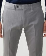 MNLTX55190 MICHEL KLEIN HOMME(ミッシェルクラン オム) プレビアシャンブレースラックスパンツ 撥水 グレー