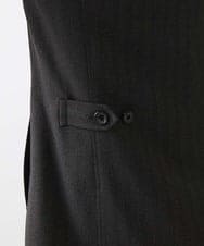 MNUAA01530 MICHEL KLEIN HOMME(ミッシェルクラン オム) ウール調スタンドカラーショートコート ダークグレー