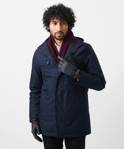 MNUAA20600 MICHEL KLEIN HOMME 3WAYライナー付きコート