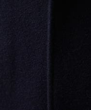 MNUAV12790 MICHEL KLEIN HOMME(ミッシェルクラン オム) ウールダブルブレストマキシコート ネイビー