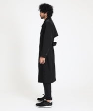 MNUAV81650 MICHEL KLEIN HOMME(ミッシェルクラン オム) ダブルブレストマキシコート ブラック(94)