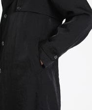 MNUAV81650 MICHEL KLEIN HOMME(ミッシェルクラン オム) ダブルブレストマキシコート ブラック(94)