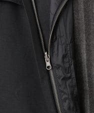 MNUCD20600 MICHEL KLEIN HOMME(ミッシェルクラン オム) 3WAYライナー付きコート ブラック