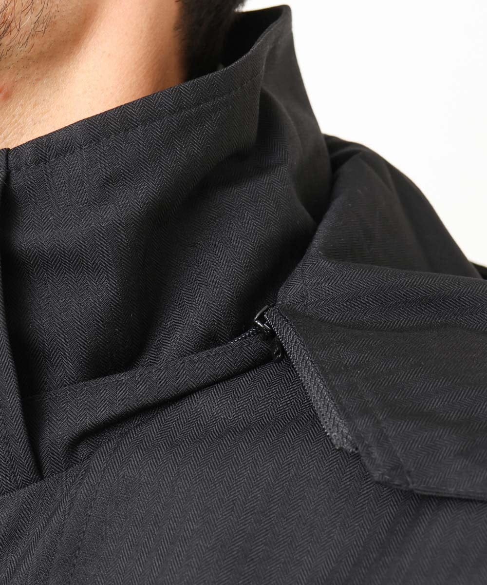 MNUCD20600 MICHEL KLEIN HOMME(ミッシェルクラン オム) 3WAYライナー付きコート ブラック