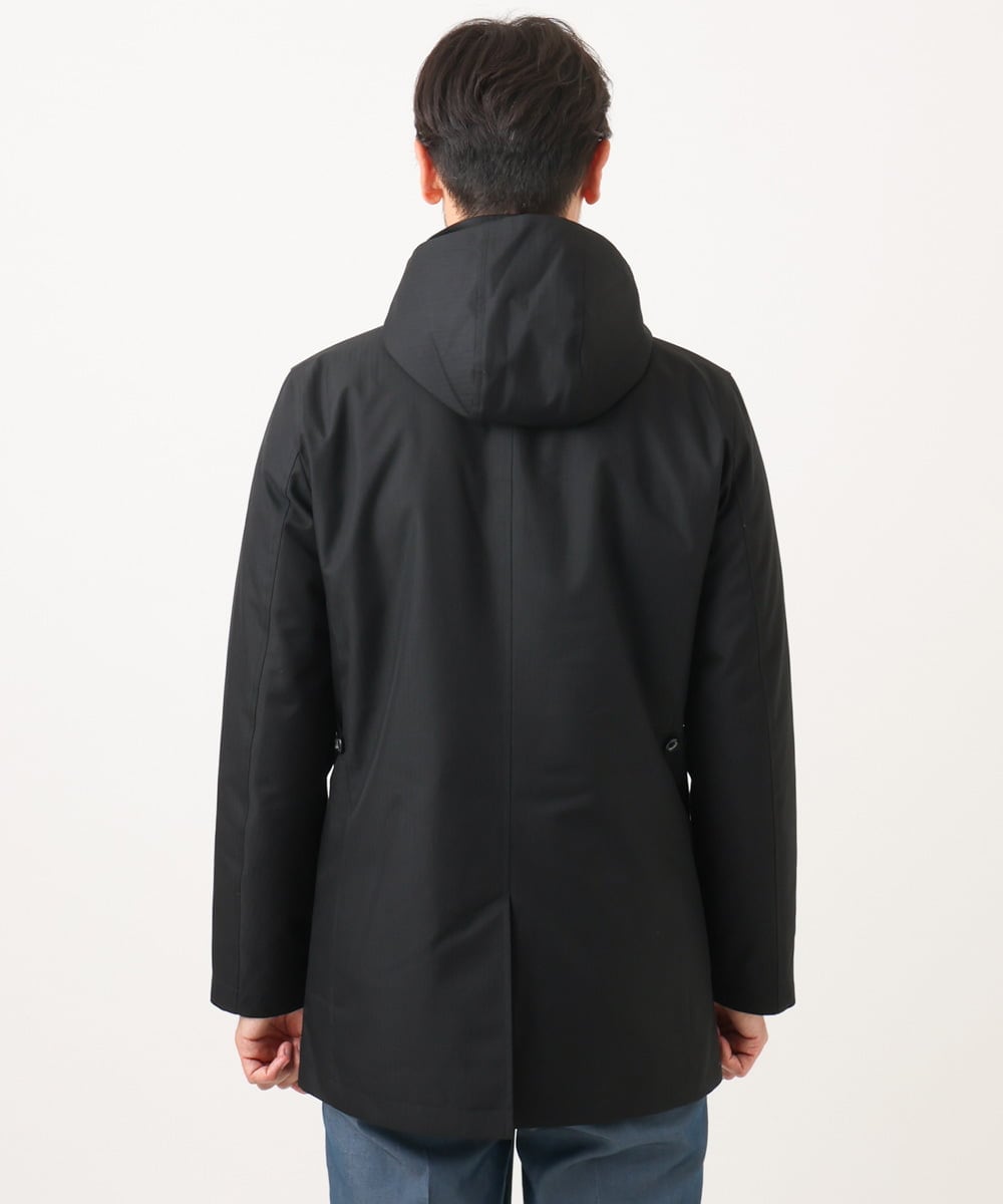 MNUCD20600 MICHEL KLEIN HOMME(ミッシェルクラン オム) 3WAYライナー付きコート ブラック