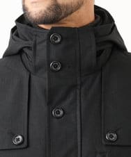 MNUCD20600 MICHEL KLEIN HOMME(ミッシェルクラン オム) 3WAYライナー付きコート ブラック