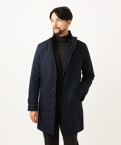 MNUCF01650 MICHEL KLEIN HOMME 3WAYスタンドカラーロングコート
