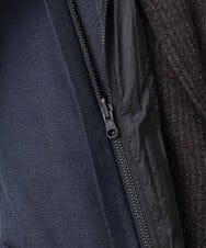 MNUCF01650 MICHEL KLEIN HOMME(ミッシェルクラン オム) 3WAYスタンドカラーロングコート ネイビー