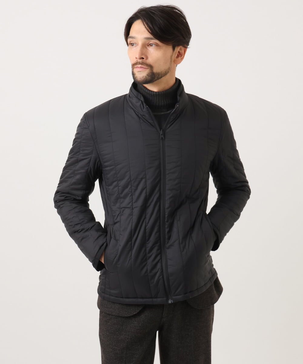 MNUCF01650 MICHEL KLEIN HOMME(ミッシェルクラン オム) 3WAYスタンドカラーロングコート ネイビー