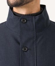 MNUCF01650 MICHEL KLEIN HOMME(ミッシェルクラン オム) 3WAYスタンドカラーロングコート ネイビー