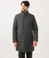 MNUCF01650 MICHEL KLEIN HOMME(ミッシェルクラン オム) 3WAYスタンドカラーロングコート グレー