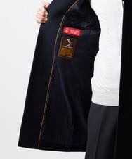 MNUCF50700 MICHEL KLEIN HOMME(ミッシェルクラン オム) スタンドカラーロングコート ネイビー