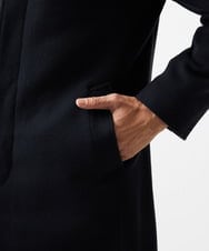 MNUCF50700 MICHEL KLEIN HOMME(ミッシェルクラン オム) スタンドカラーロングコート ネイビー