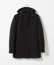MNUCI20690 MICHEL KLEIN HOMME(ミッシェルクラン オム) 3WAYフード付きスタンドコート ブラック