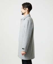 MNUCI50790 MICHEL KLEIN HOMME(ミッシェルクラン オム) ウールステンカラーロングコート ライトグレー