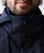 MNUCV20590 MICHEL KLEIN HOMME(ミッシェルクラン オム) 3WAYダウンライナー付コート ネイビー(57)