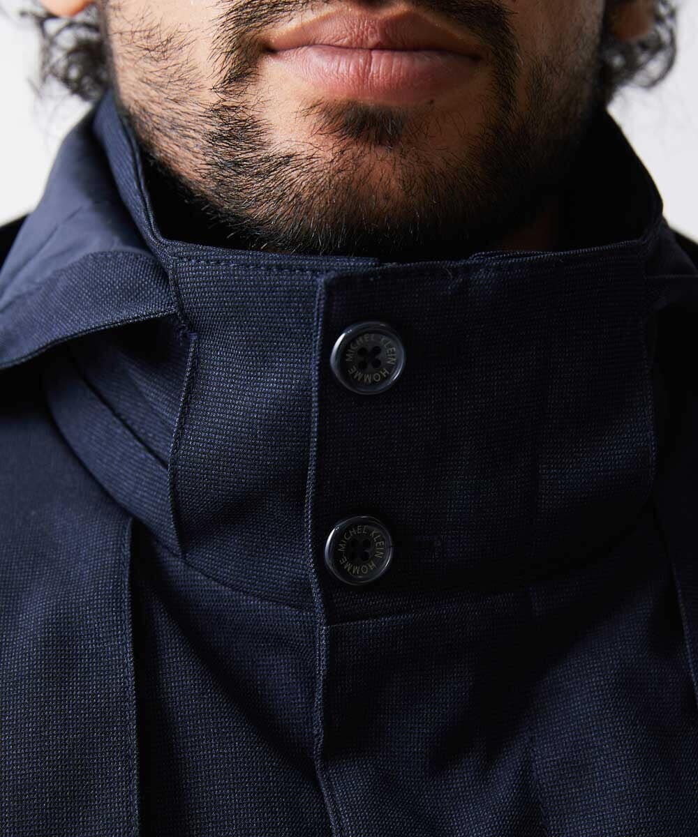 MNUCV20590 MICHEL KLEIN HOMME(ミッシェルクラン オム) 3WAYダウンライナー付コート ネイビー(57)