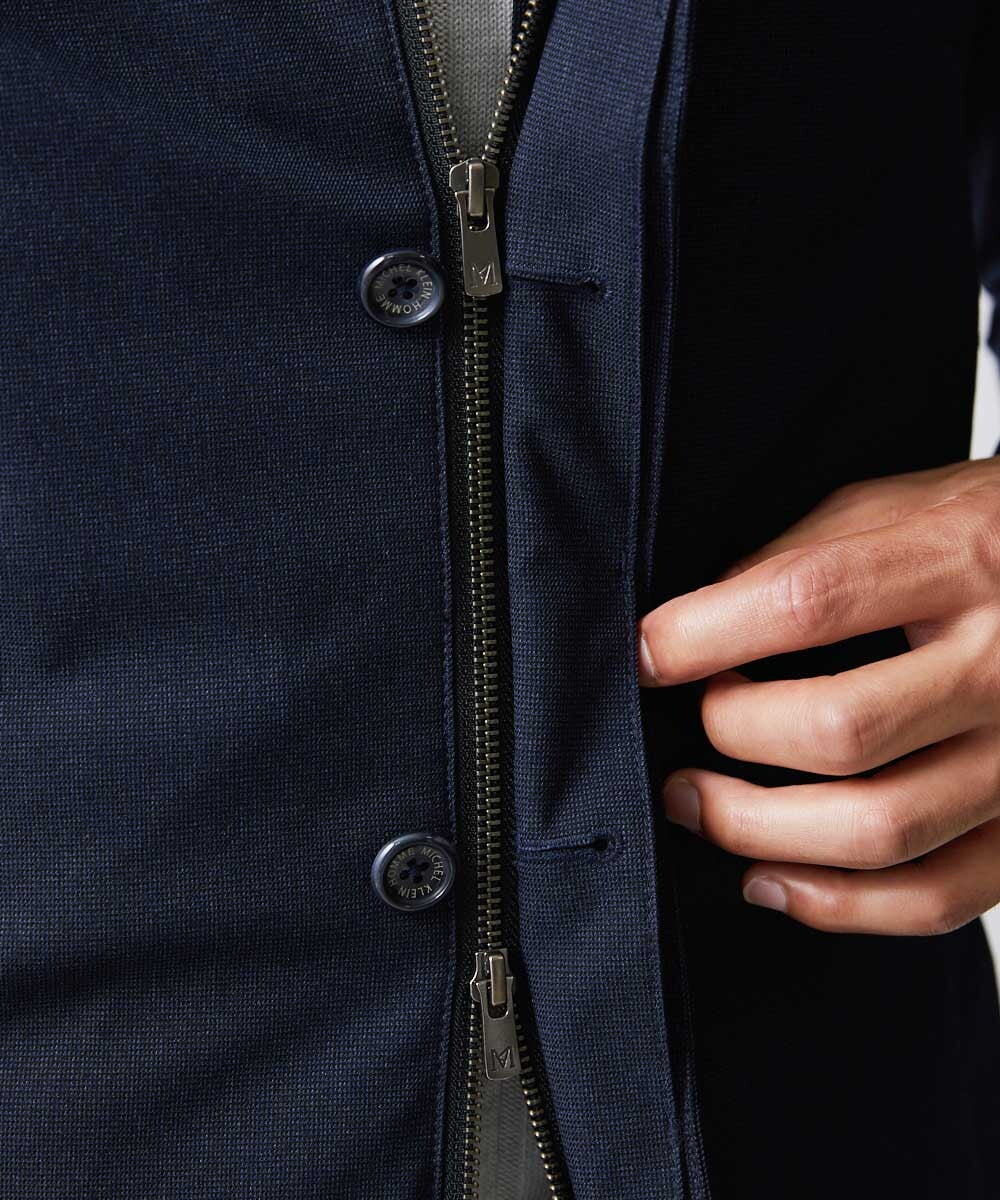 MNUCV20590 MICHEL KLEIN HOMME(ミッシェルクラン オム) 3WAYダウンライナー付コート ネイビー(57)