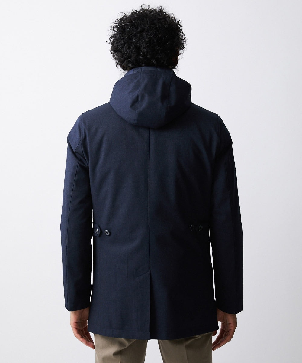 MNUCV20590 MICHEL KLEIN HOMME(ミッシェルクラン オム) 3WAYダウンライナー付コート ネイビー(57)