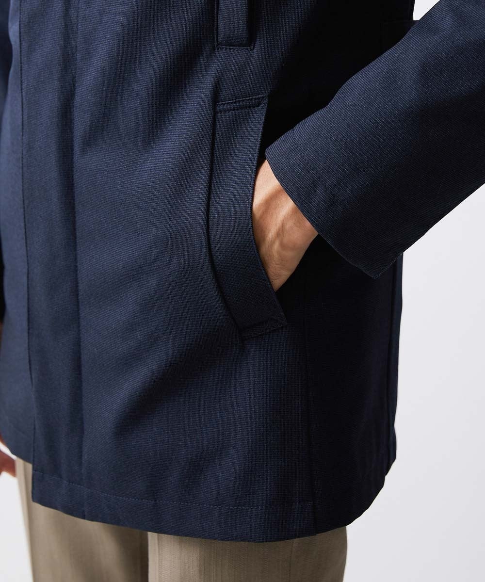 MNUCV20590 MICHEL KLEIN HOMME(ミッシェルクラン オム) 3WAYダウンライナー付コート ネイビー(57)