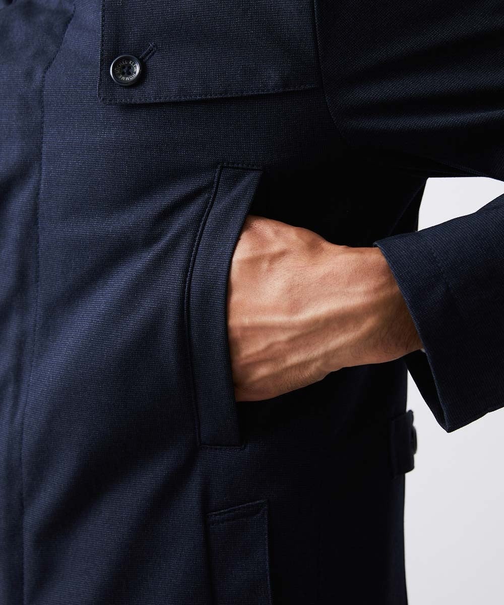 MNUCV20590 MICHEL KLEIN HOMME(ミッシェルクラン オム) 3WAYダウンライナー付コート ネイビー(57)
