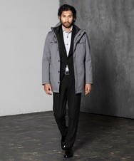 MNUCV20590 MICHEL KLEIN HOMME(ミッシェルクラン オム) 3WAYダウンライナー付コート グレー(92)