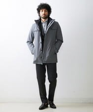 MNUCV20590 MICHEL KLEIN HOMME(ミッシェルクラン オム) 3WAYダウンライナー付コート グレー(92)